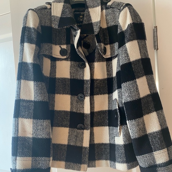 Point Zero plaid fall jacket - Picture 1 of 2